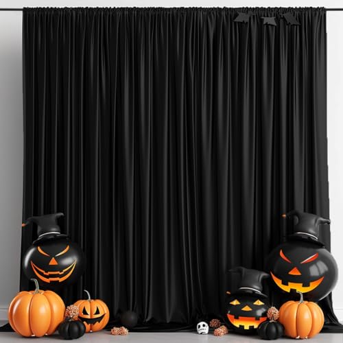 White Fabric Backdrop Curtain for Wedding and Party Decor