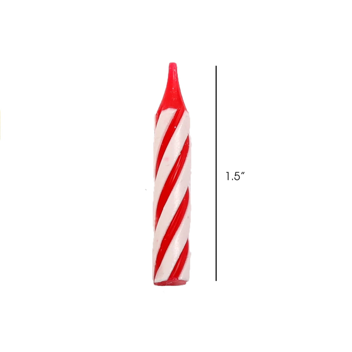 Multicolor Spiral Birthday Candles 500 Pack for Cakes and Parties