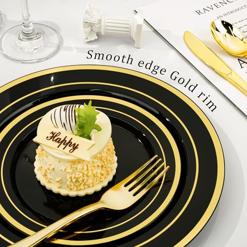 Disposable Dinnerware Set for Parties Weddings and Events