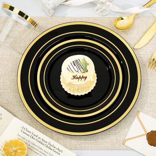Disposable Dinnerware Set for Parties Weddings and Events