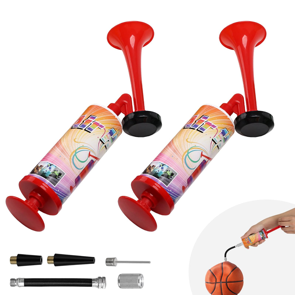 Handheld Air Horn Loud Noise Maker for Boats and Sports Events