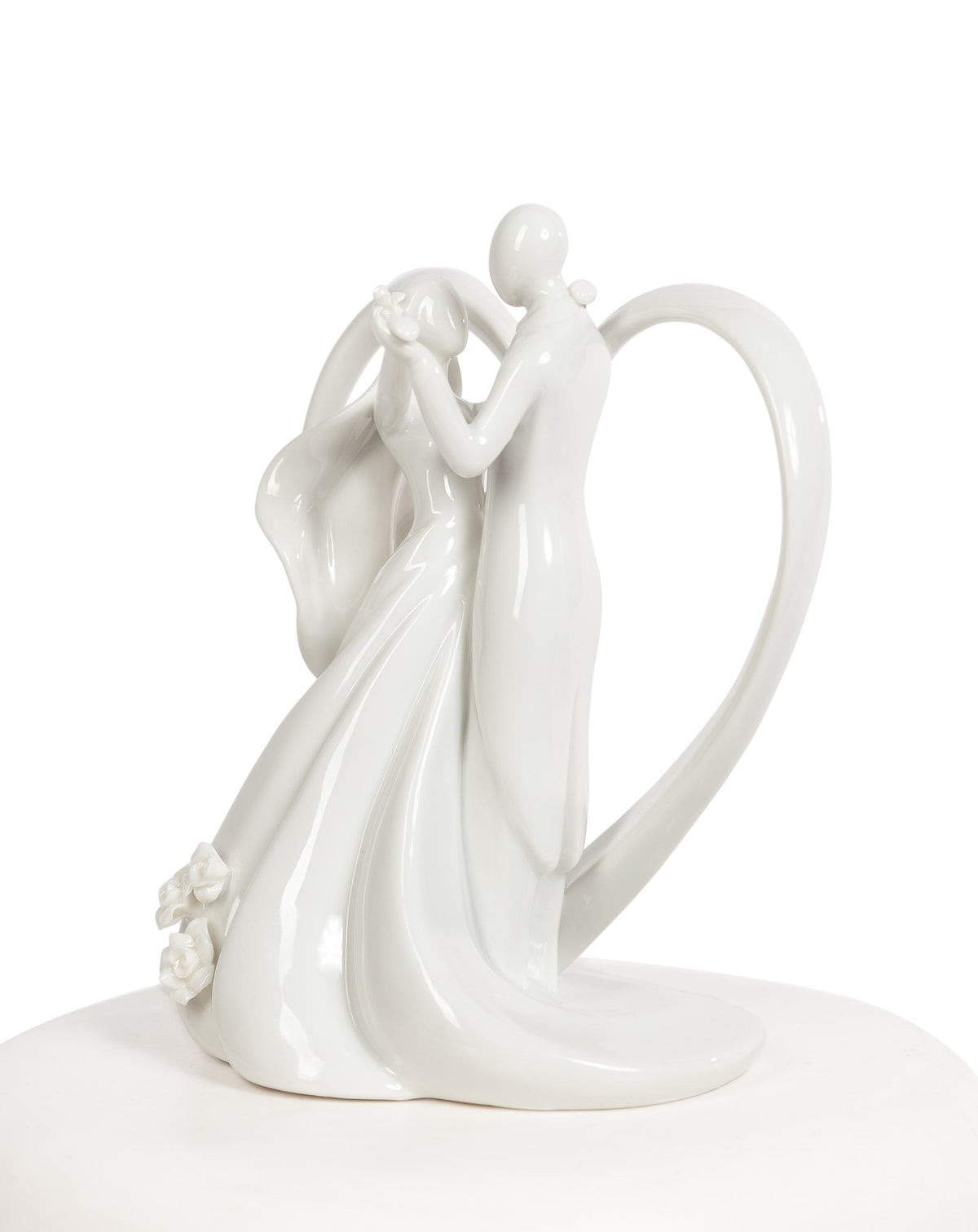 Stylized Parent Cake Topper for Family Celebrations