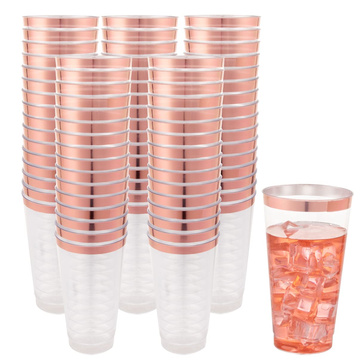 Disposable Plastic Cups for Parties Weddings and Events