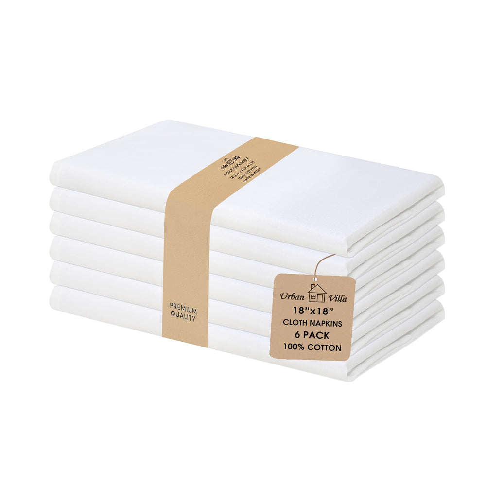 Cloth Dinner Napkins Set of 4 or 12 for Table Settings