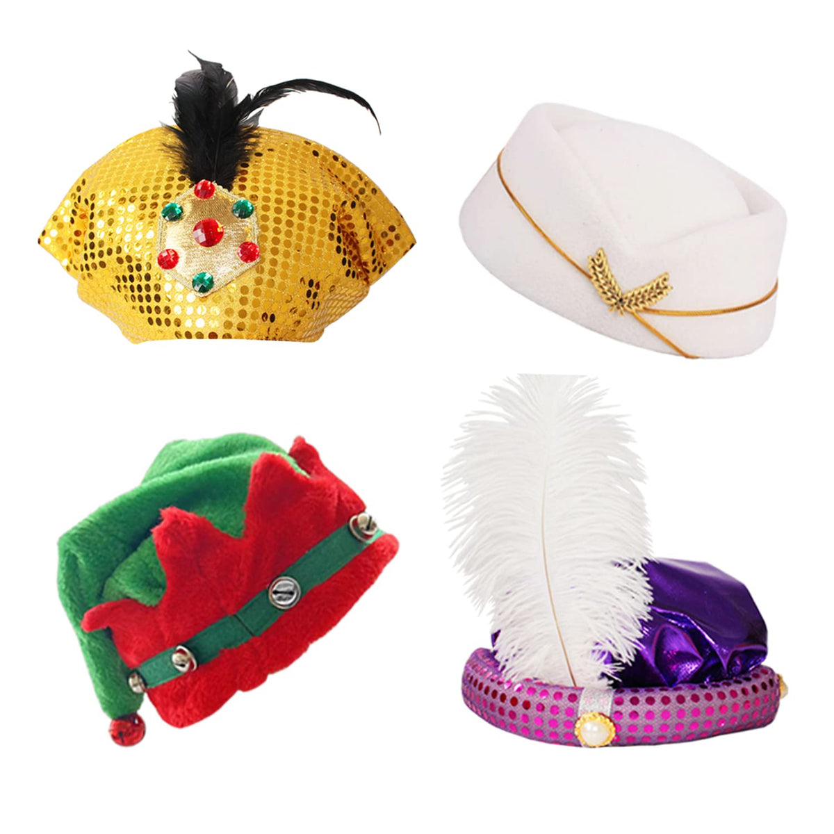 Assorted Funny Party Hats 12 Pack for Adults