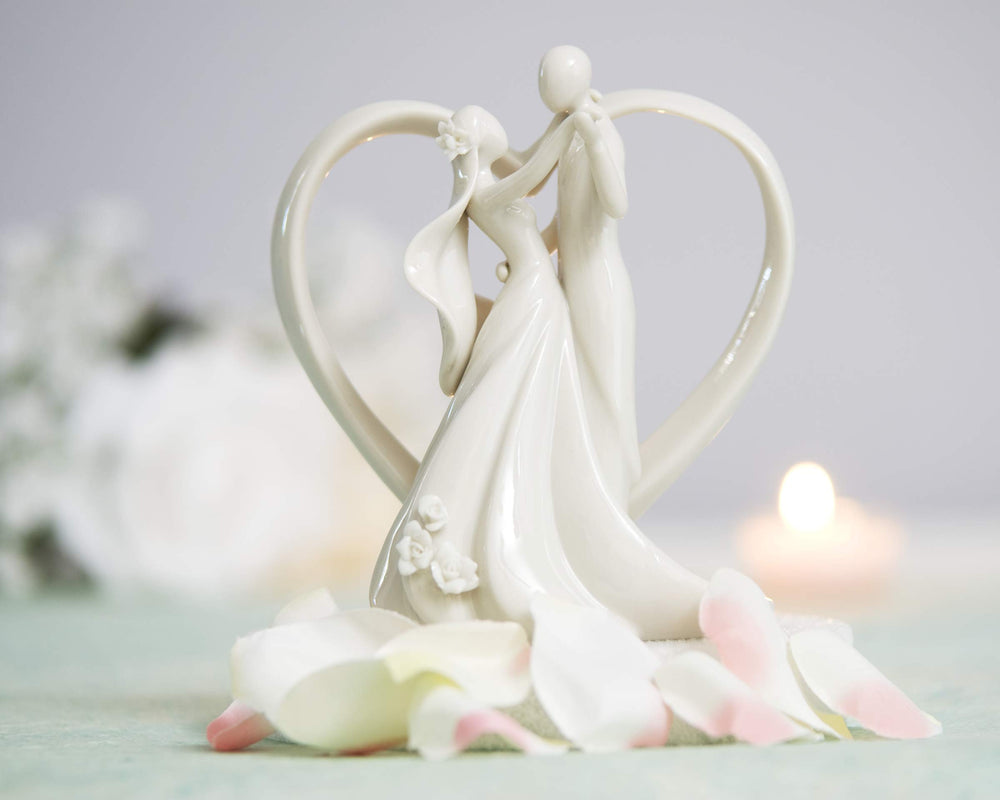Stylized Parent Cake Topper for Family Celebrations