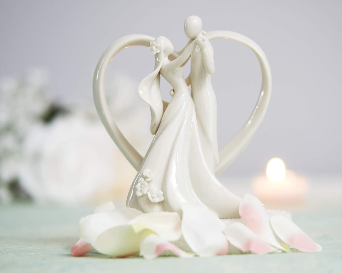 Stylized Parent Cake Topper for Family Celebrations