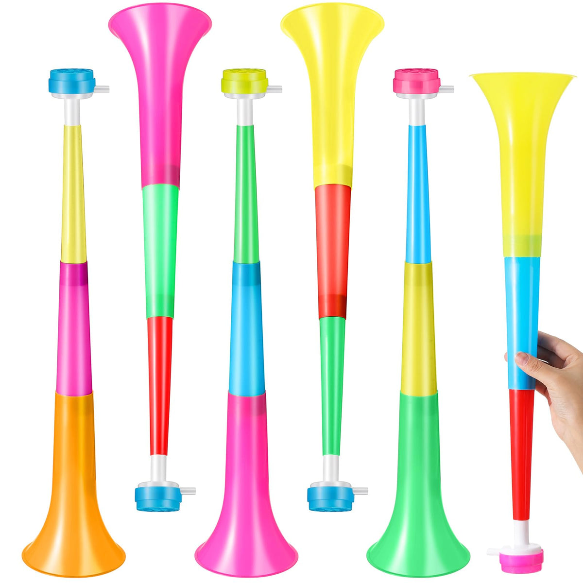 Vuvuzela Stadium Horns Bulk Noise Makers for Sports Events