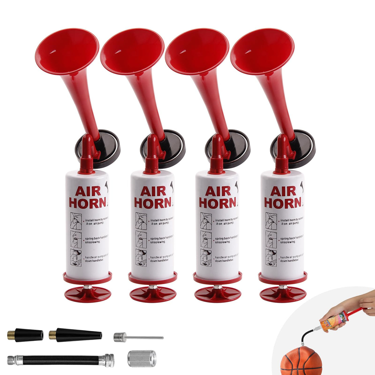 Handheld Air Horn Loud Noise Maker for Boats and Sports Events