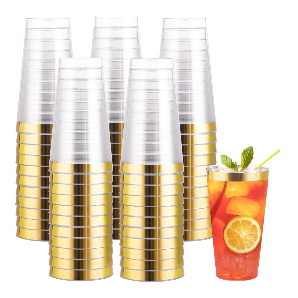 Disposable Plastic Party Cups for Celebrations and Events