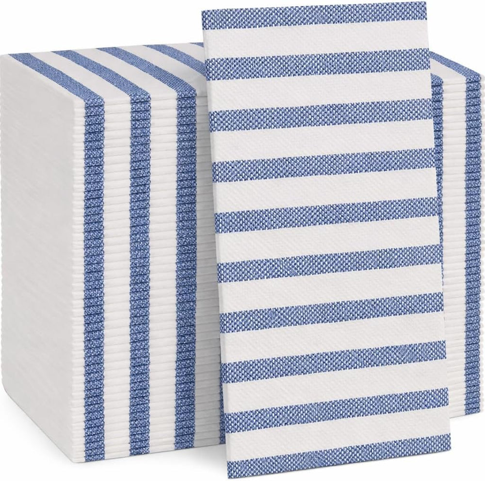 Linen Feel Disposable Guest Towels for Bathrooms and Events