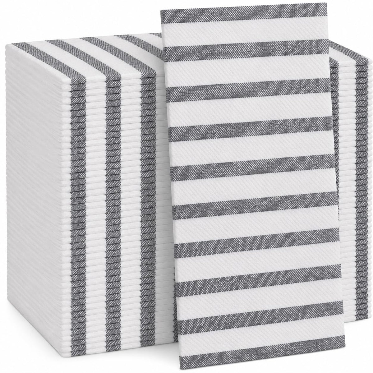 Linen Feel Disposable Guest Towels for Bathrooms and Events