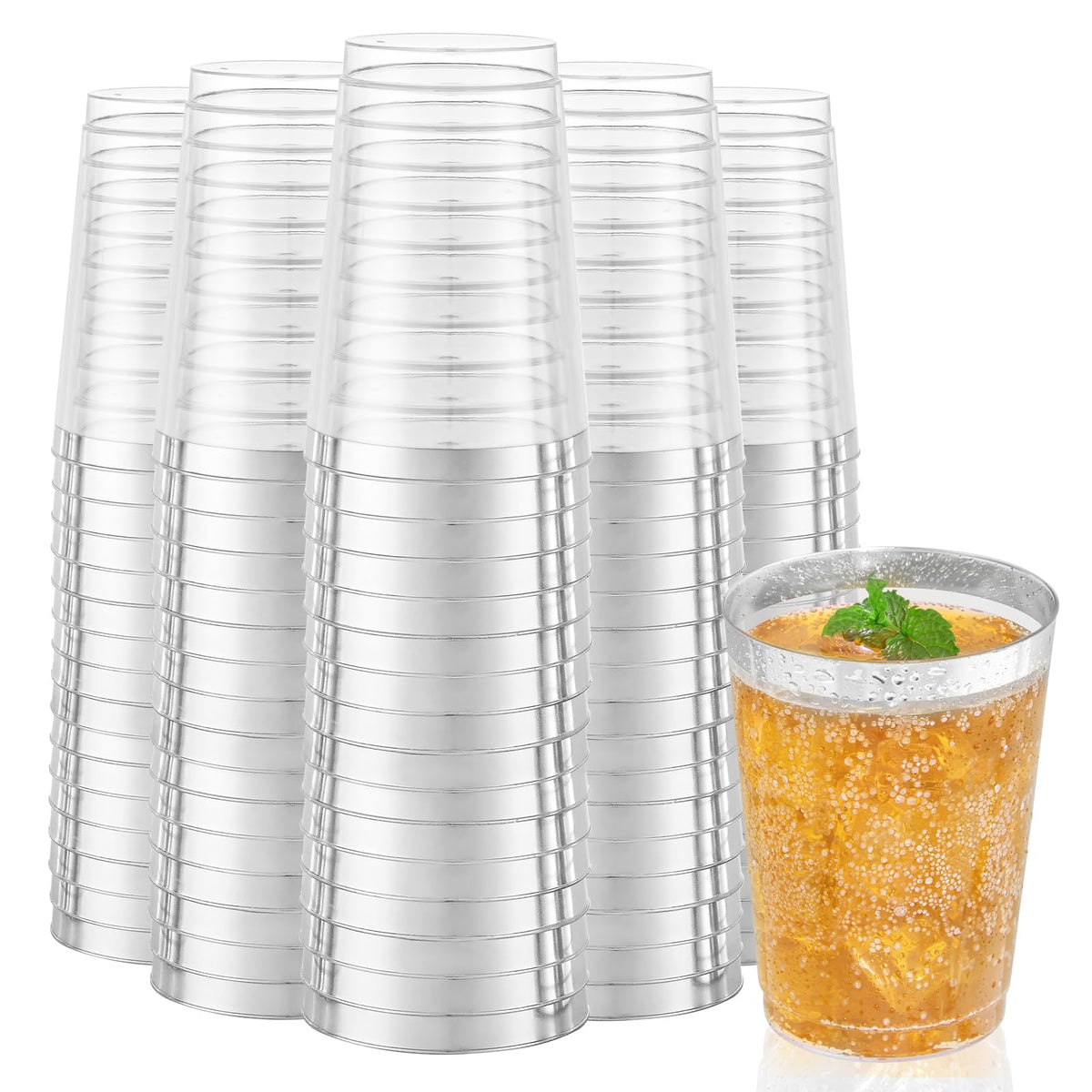 Disposable Plastic Party Cups for Celebrations and Events