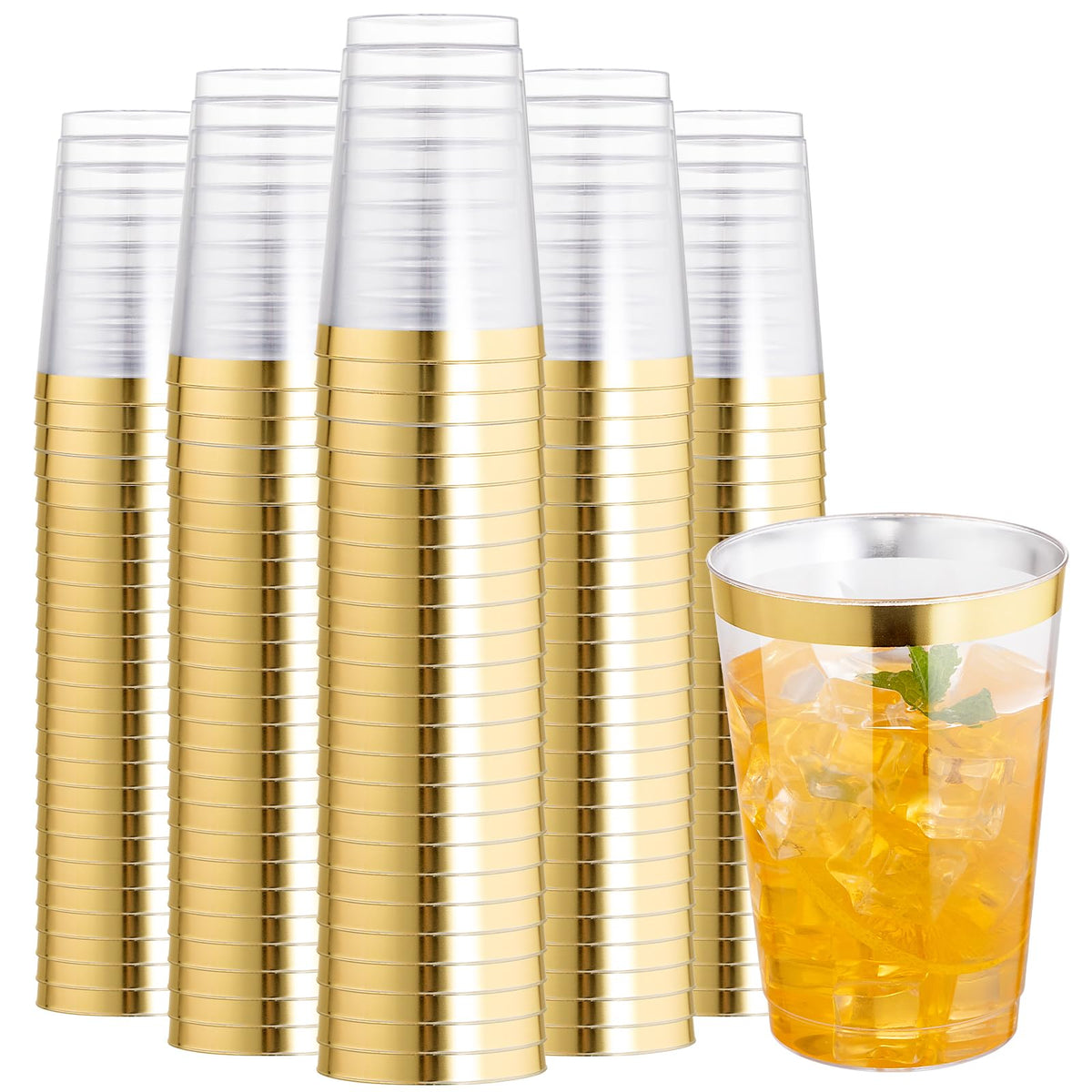 Disposable Plastic Party Cups for Celebrations and Events