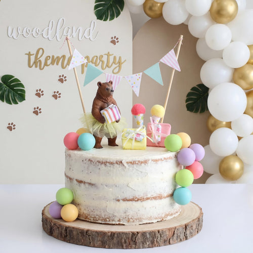 Birthday Cake Topper Decoration Set 19 Pieces for Parties