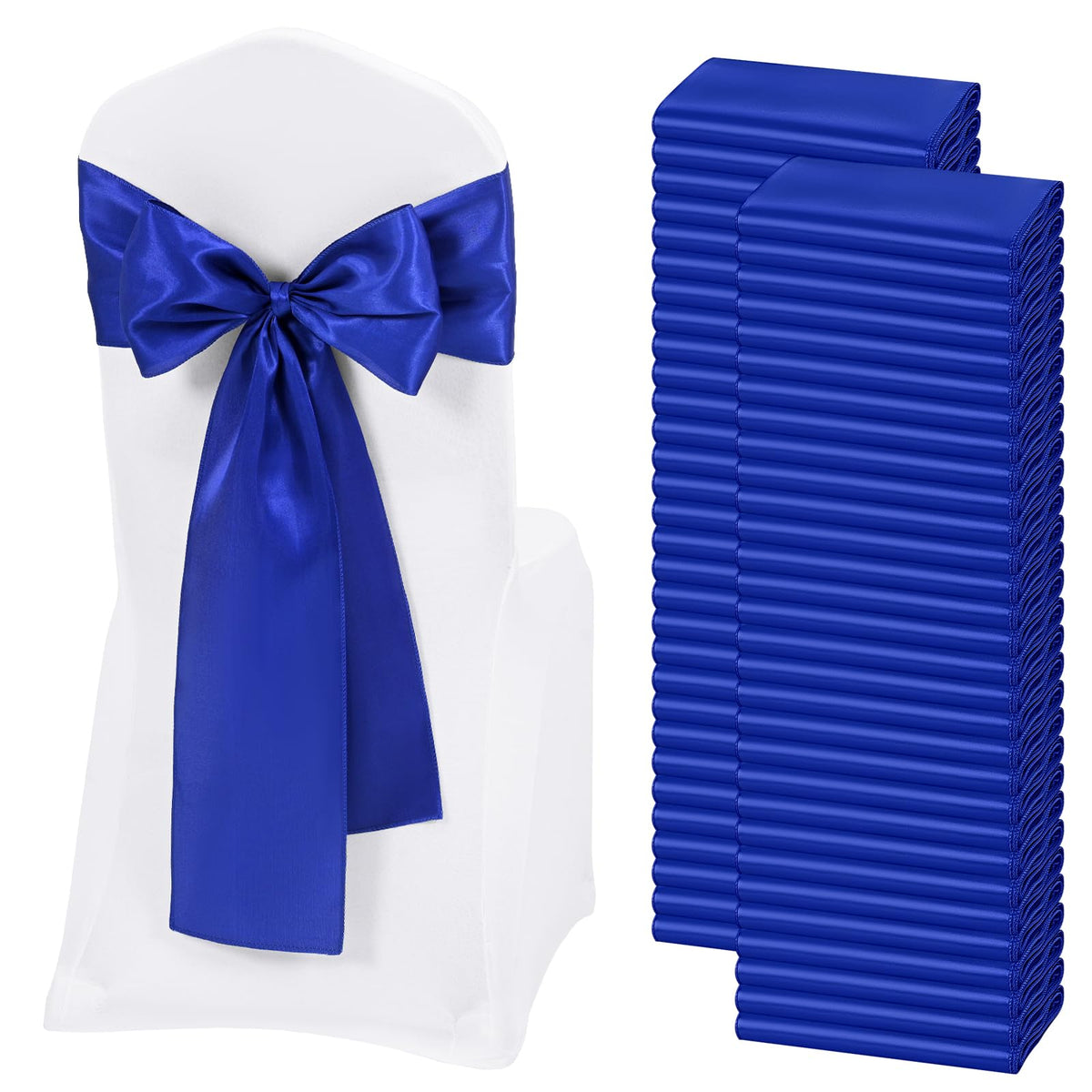 Satin Chair Sashes for Thanksgiving Weddings and Events