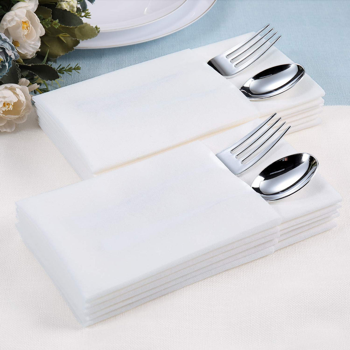 Linen Feel Disposable Guest Towels 480 Pack