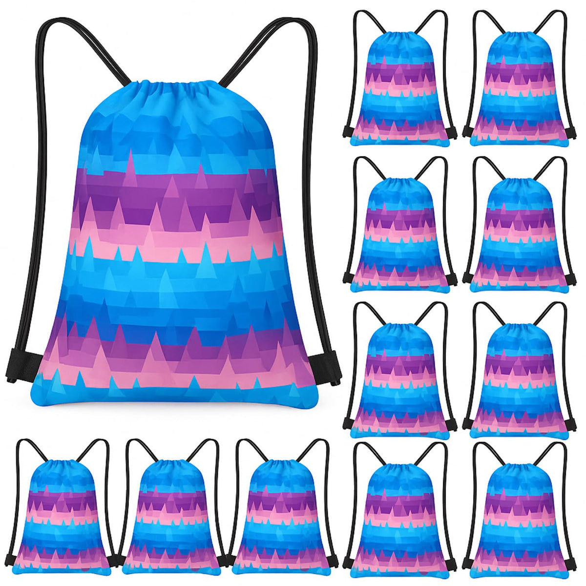 Cartoon Drawstring Backpack for Birthday Party Favors