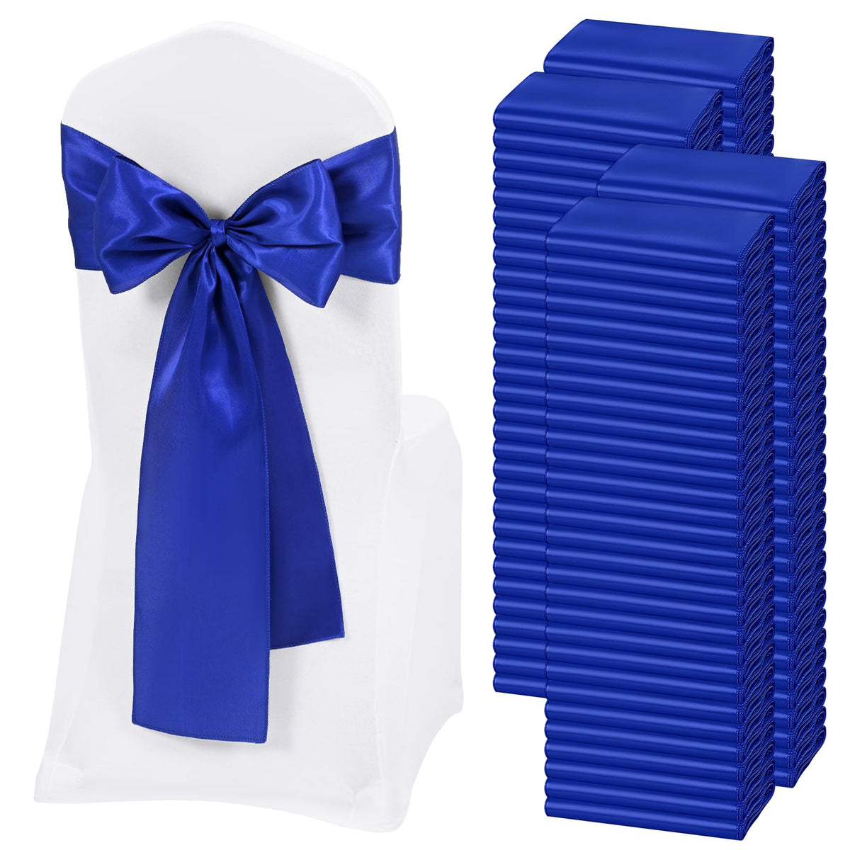 Satin Chair Sashes for Thanksgiving Weddings and Events