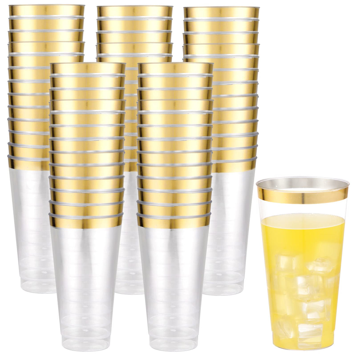 Disposable Plastic Cups for Parties Weddings and Events