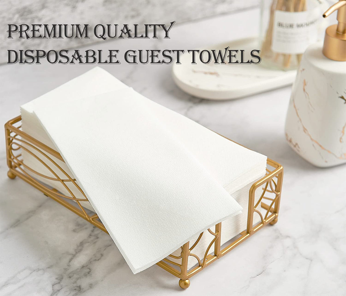 Linen Feel Disposable Guest Towels 480 Pack