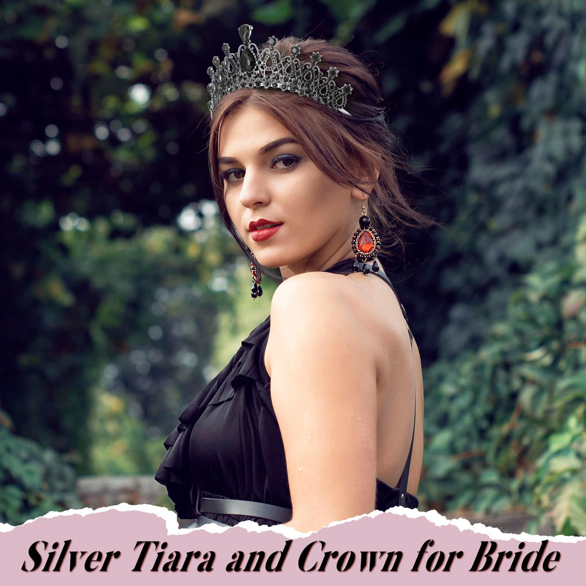 Crystal Princess Tiara Crowns with Combs 12 Piece Set