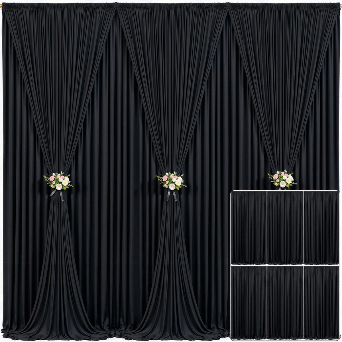 Wrinkle Free Backdrop Curtain for Wedding and Party Decor