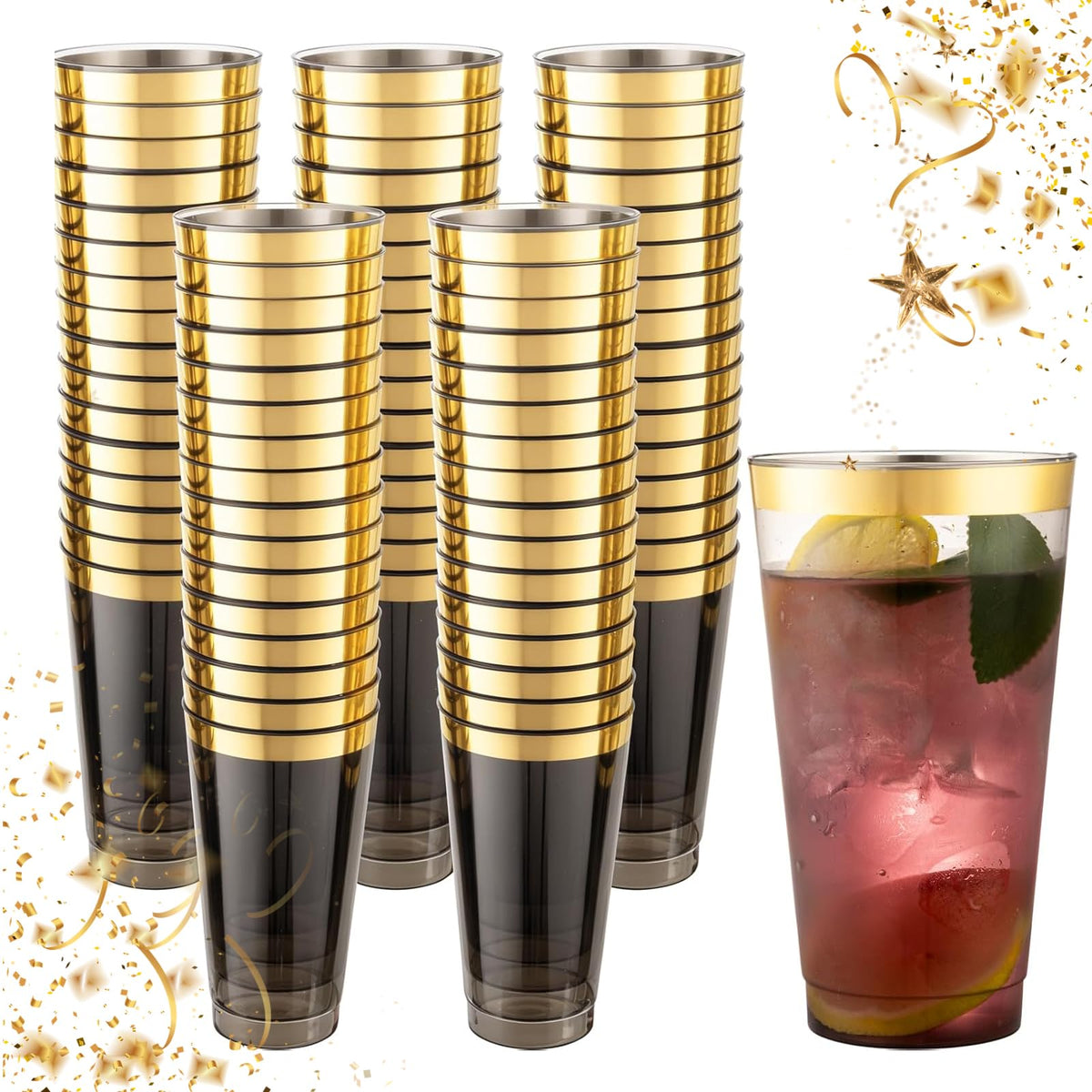 Disposable Plastic Cups for Parties Weddings and Events