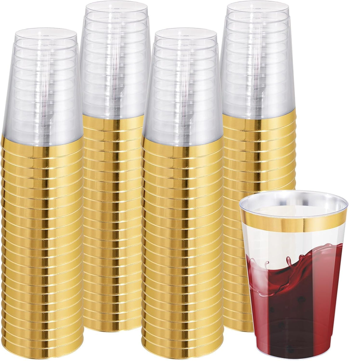 Disposable Plastic Party Cups for Celebrations and Events