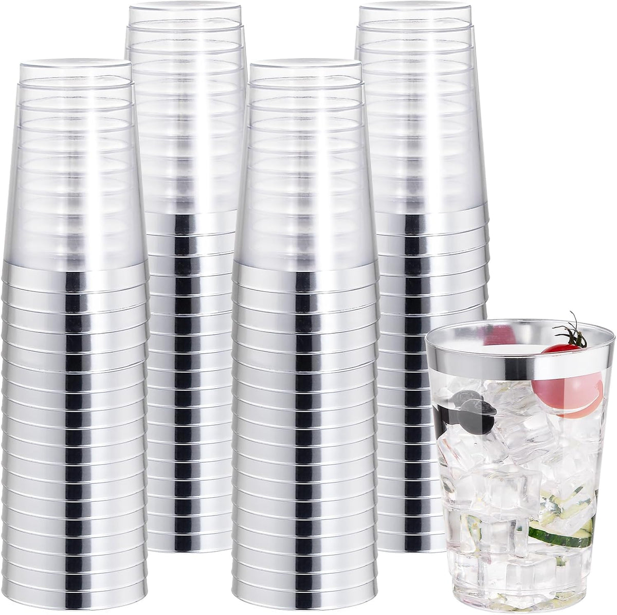 Disposable Plastic Party Cups for Celebrations and Events