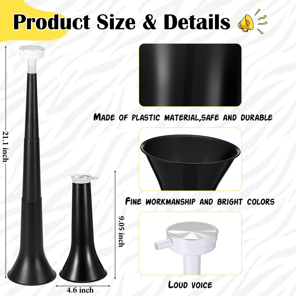 Vuvuzela Stadium Horns Bulk Noise Makers for Sports Events