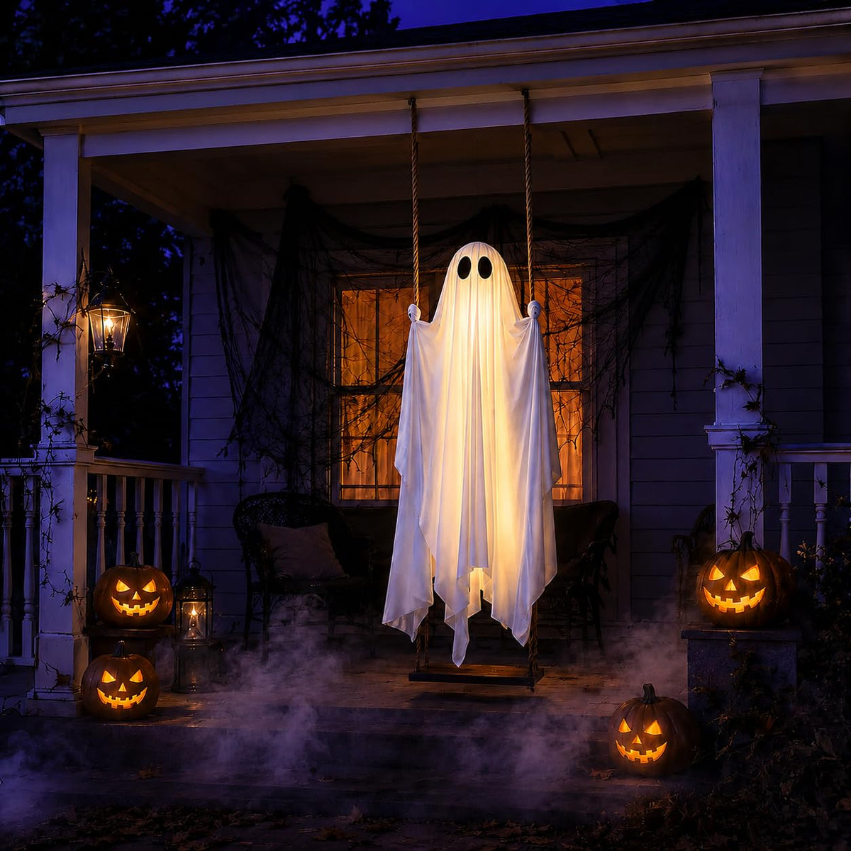 Glowing Ghost Outdoor Halloween Decorations
