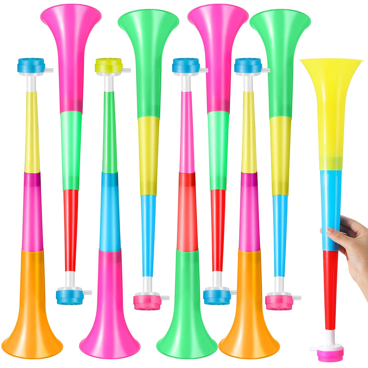 Vuvuzela Stadium Horns Bulk Noise Makers for Sports Events
