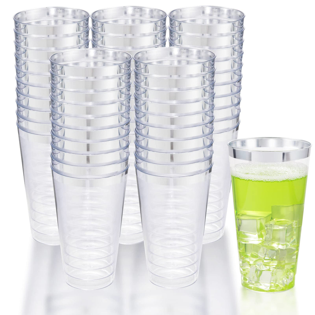 Disposable Plastic Cups for Parties Weddings and Events