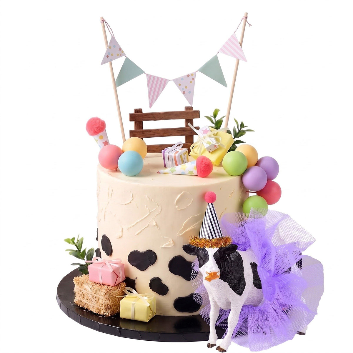 Birthday Cake Topper Decoration Set 19 Pieces for Parties