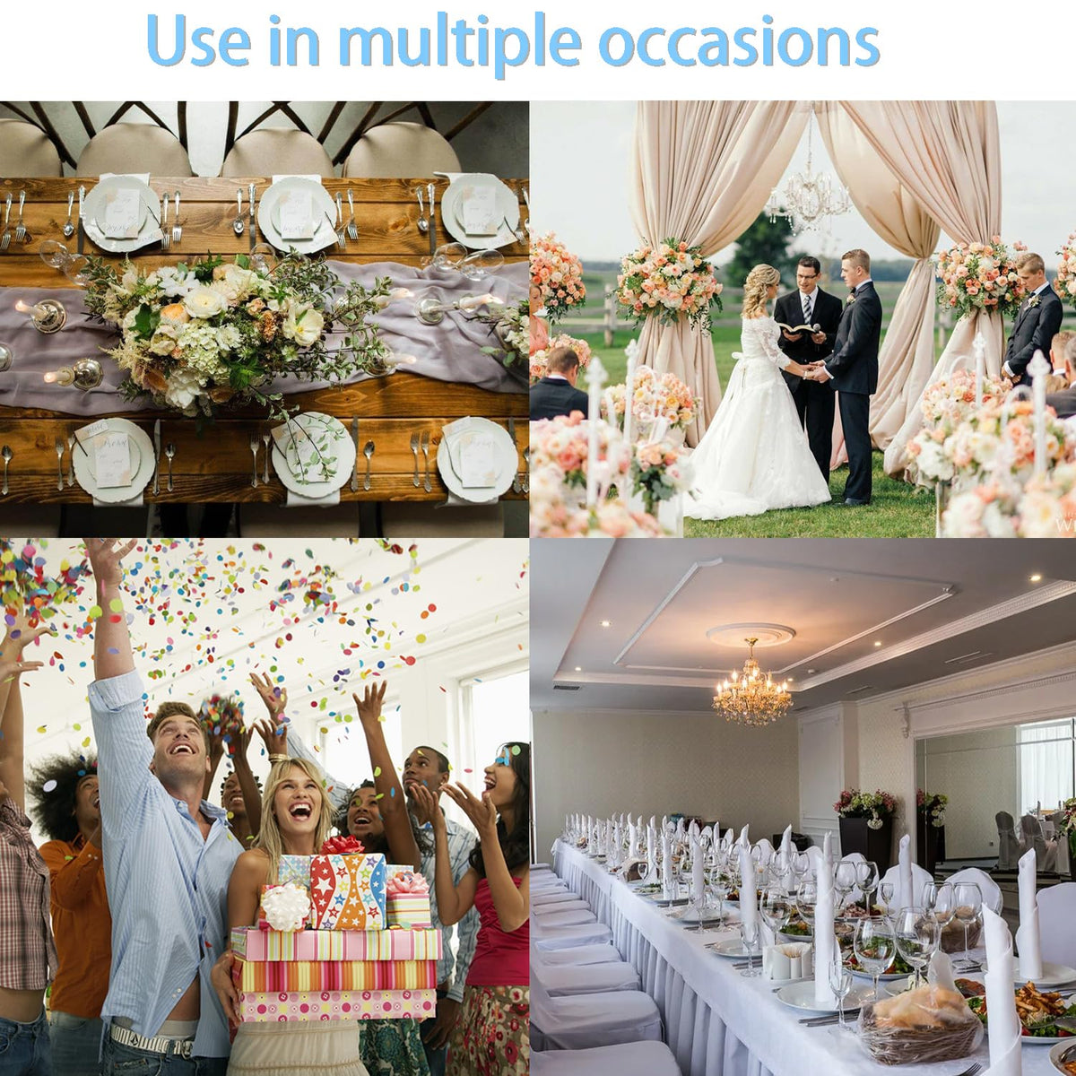 Chair Sashes for Weddings Parties and Event Decorations