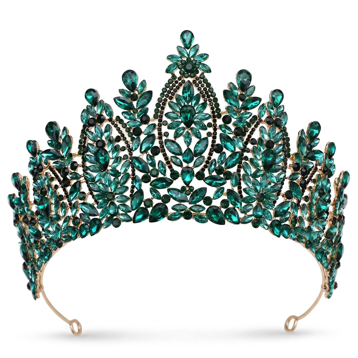 Crystal Quinceanera Crown Royal Queen Tiara for Women