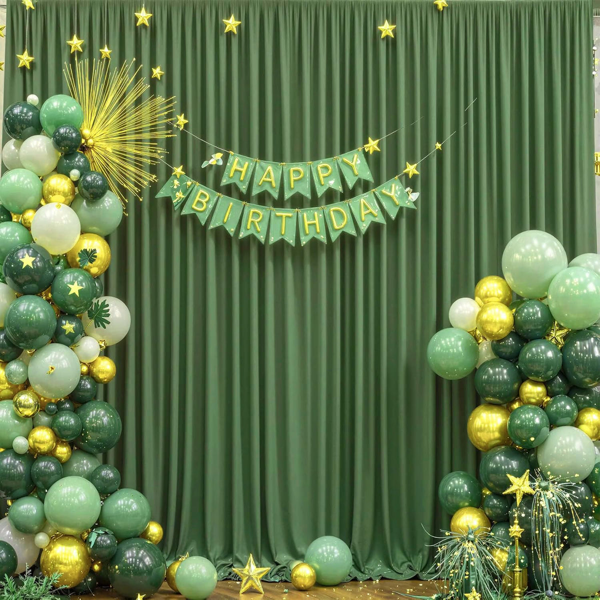 Wrinkle Free Backdrop Curtain for Wedding and Party Decor