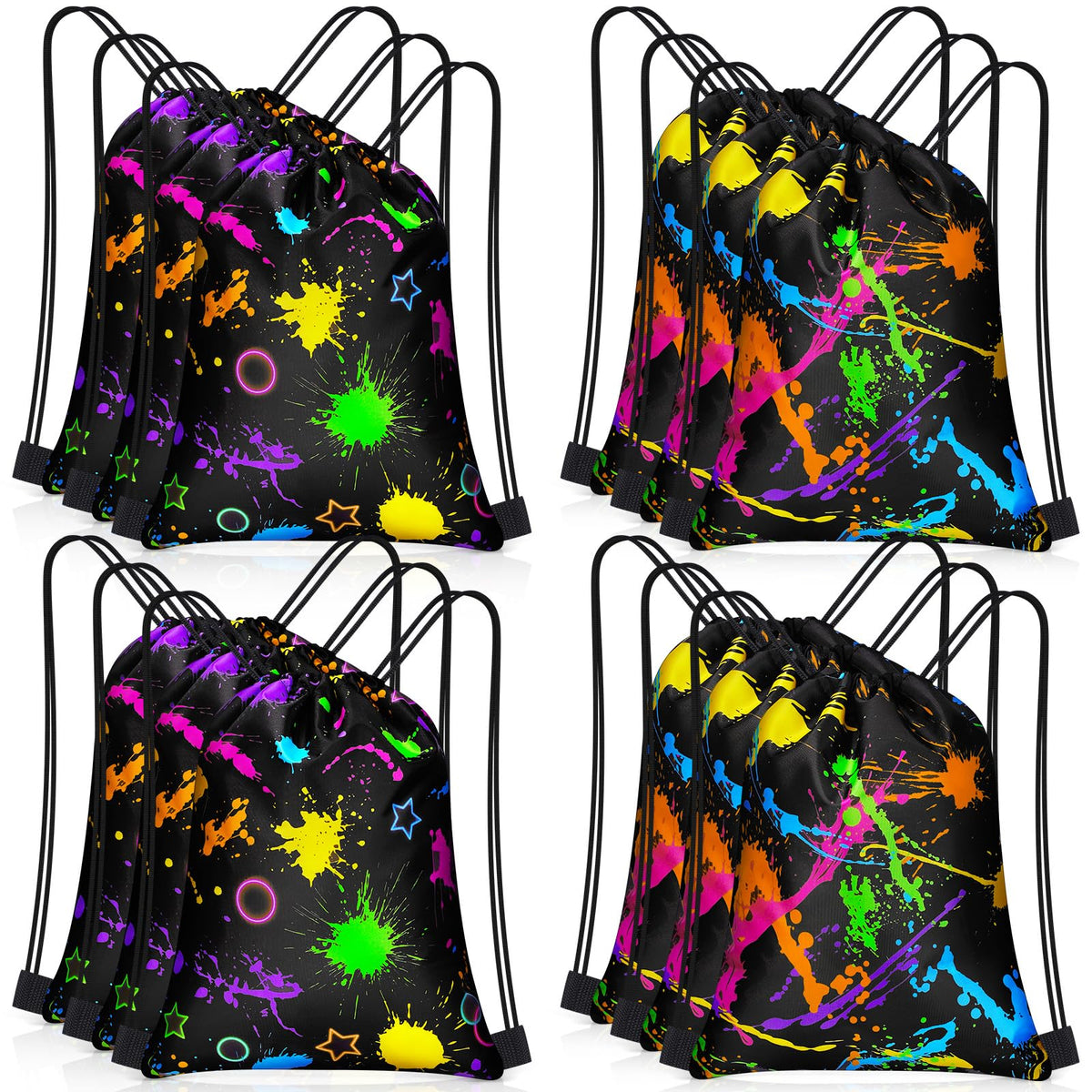 Cartoon Drawstring Backpack for Birthday Party Favors
