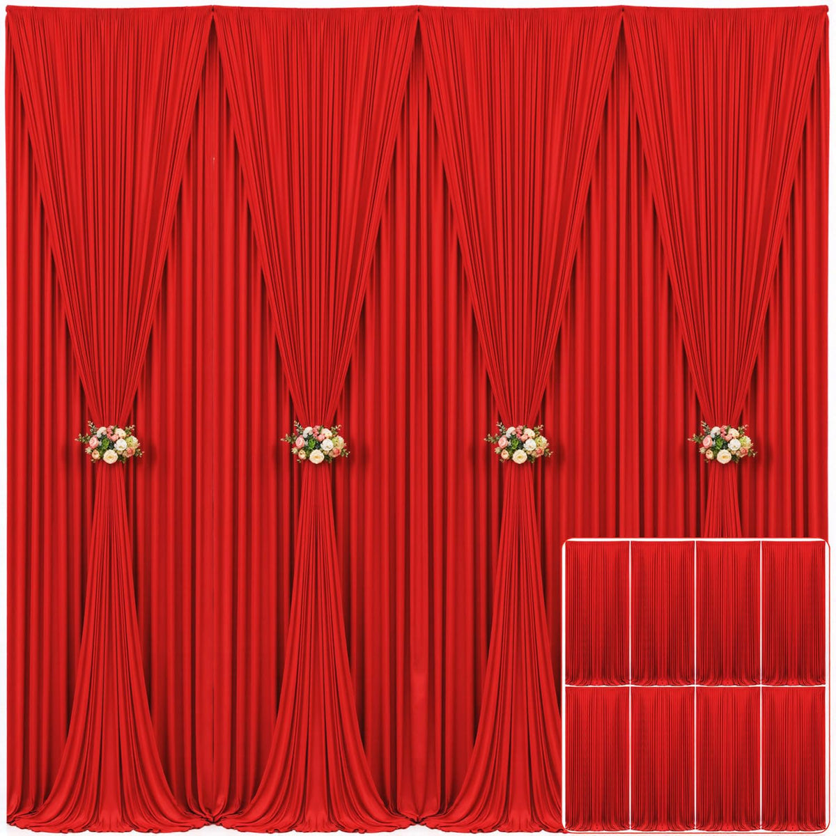 Wrinkle Free Backdrop Curtain for Wedding and Party Decor