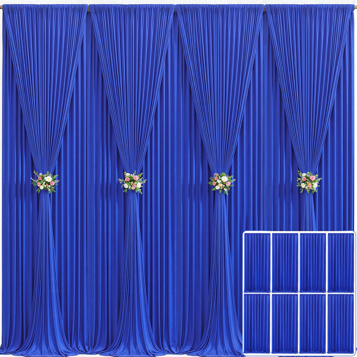 Wrinkle Free Backdrop Curtain for Wedding and Party Decor