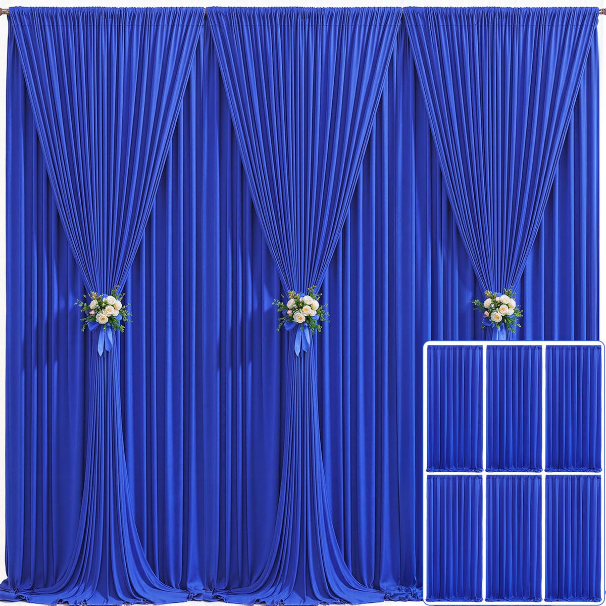 Wrinkle Free Backdrop Curtain for Wedding and Party Decor