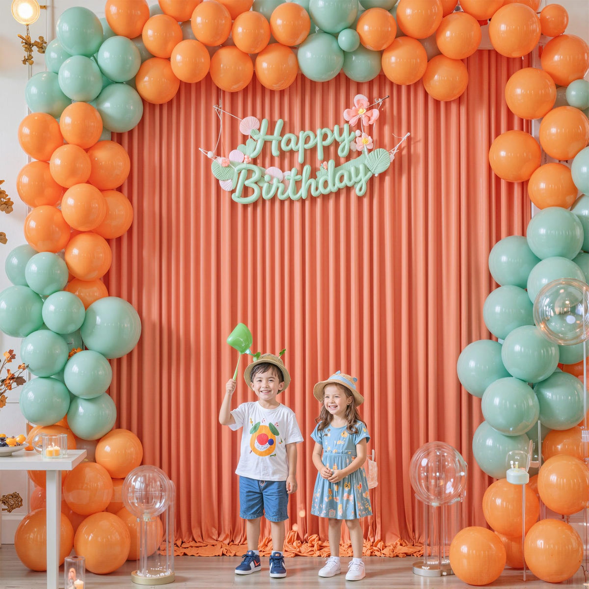 Wrinkle Free Backdrop Curtain for Wedding and Party Decor