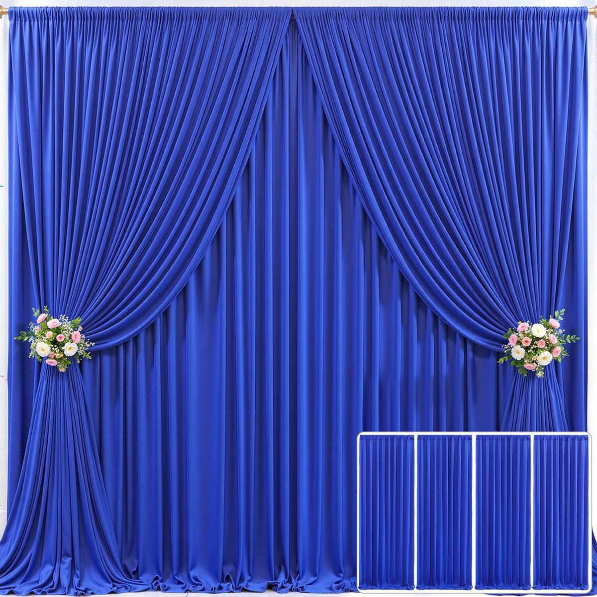 Wrinkle Free Backdrop Curtain for Wedding and Party Decor