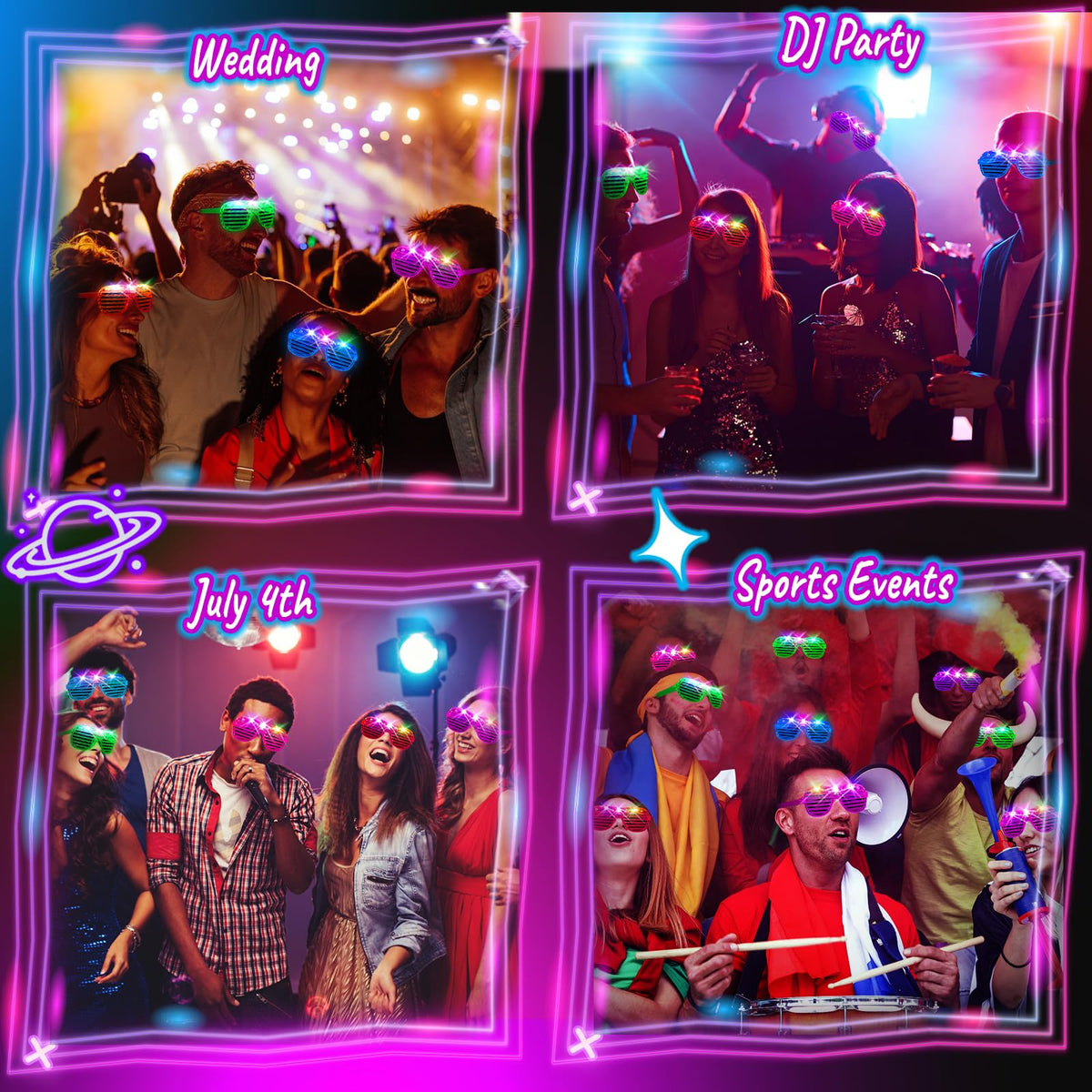 Glow in the Dark Party Supplies for Events and Celebrations
