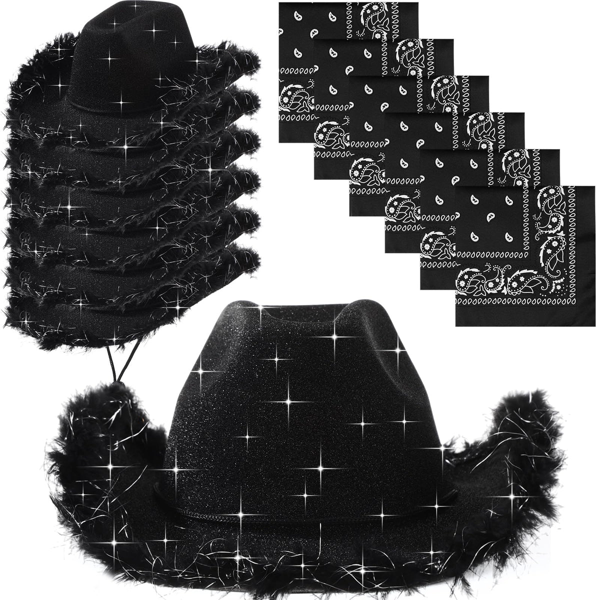 Funny Hats and Glasses 32 Piece Halloween Costume Set