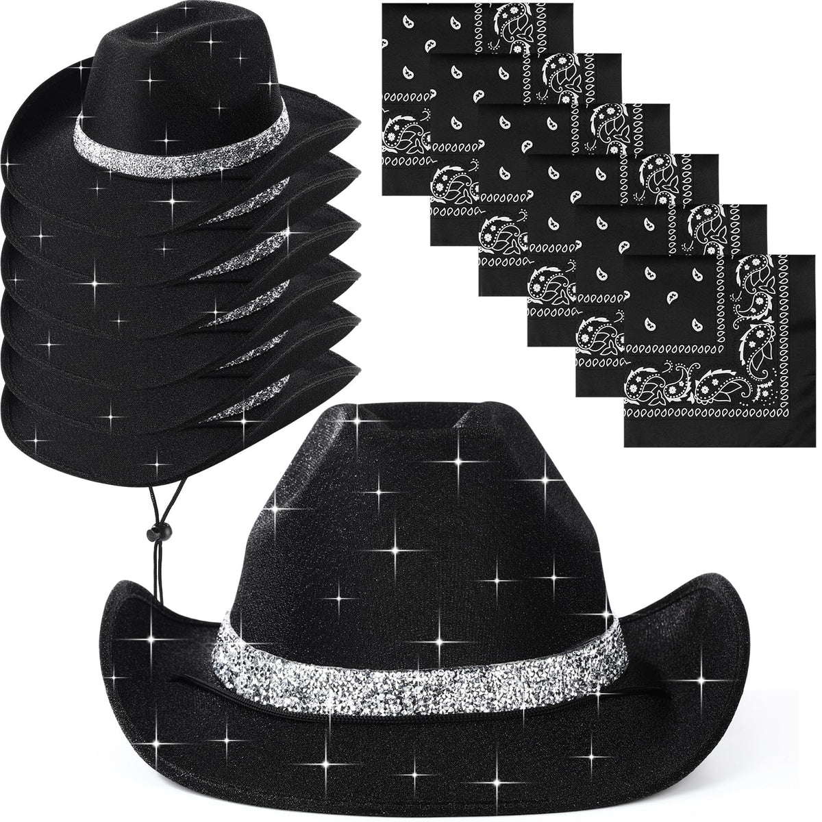 Funny Hats and Glasses 32 Piece Halloween Costume Set