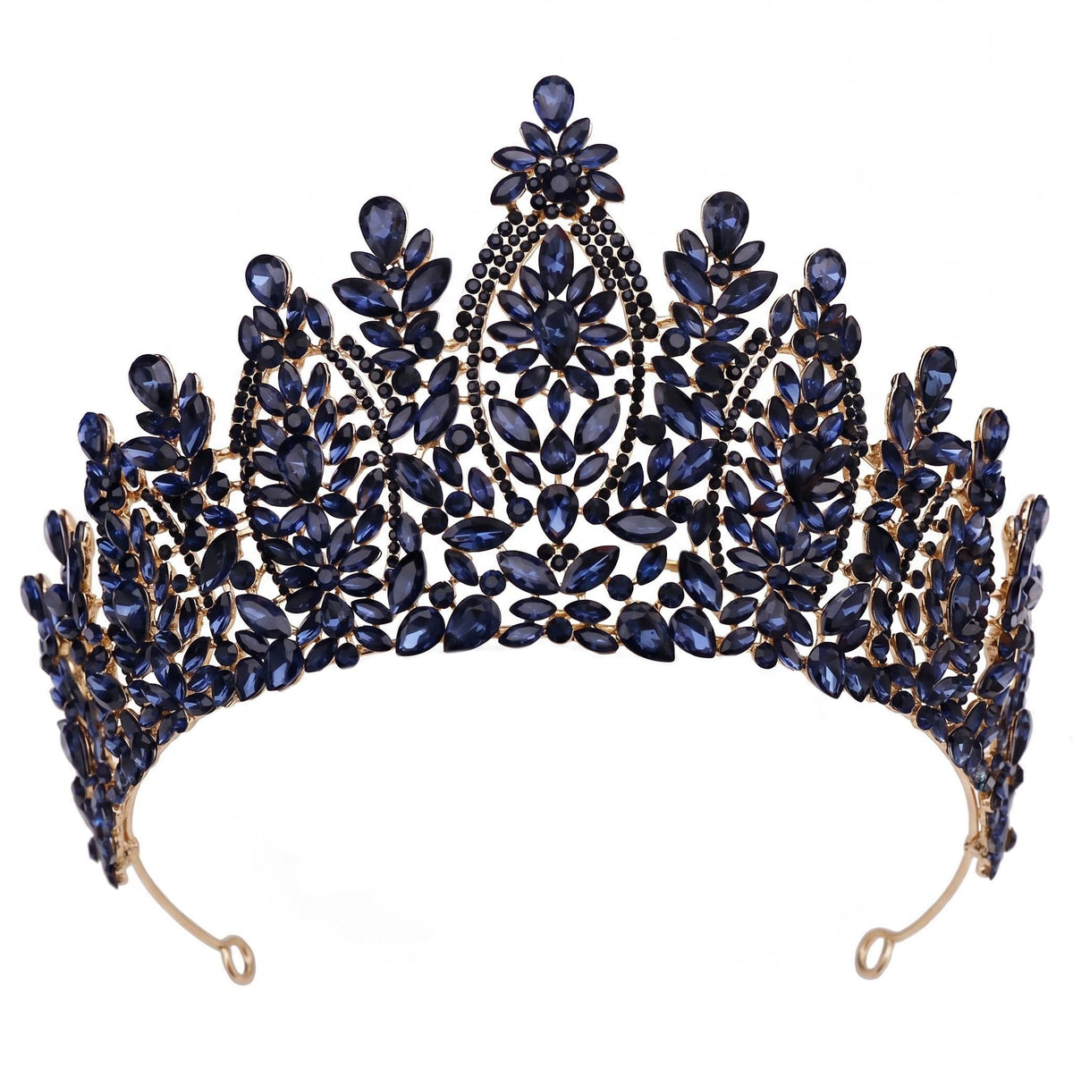 Crystal Quinceanera Crown Royal Queen Tiara for Women