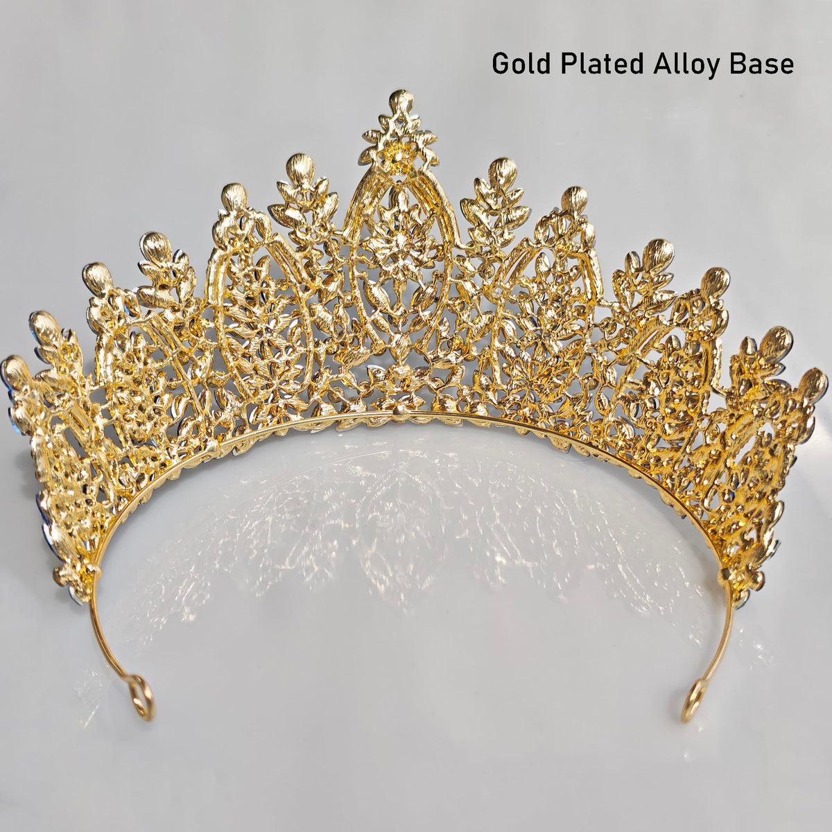 Crystal Quinceanera Crown Royal Queen Tiara for Women