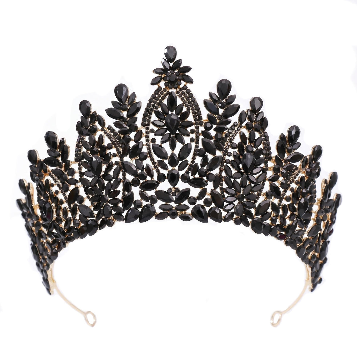 Crystal Quinceanera Crown Royal Queen Tiara for Women